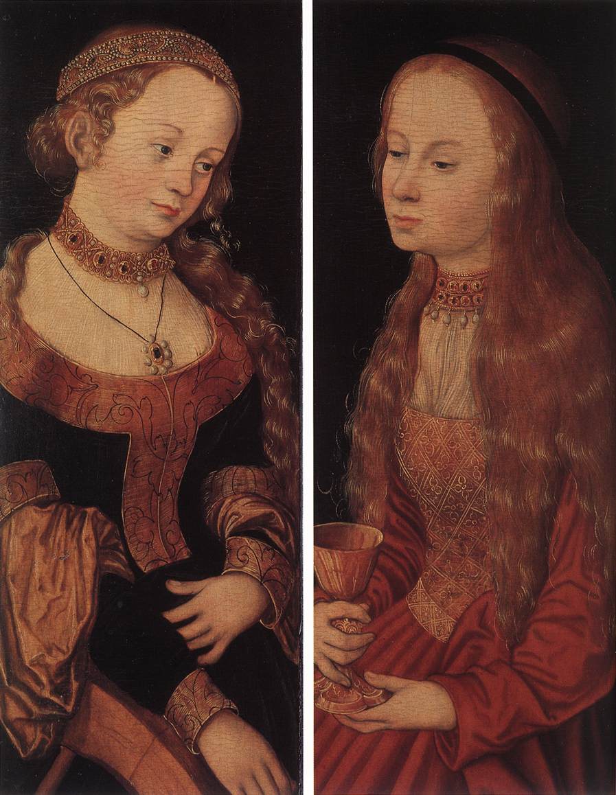 St Catherine of Alexandria and St Barbara sdg